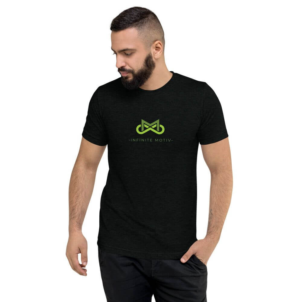 Men's Non-Hodgkin Lymphoma Tri-blend Short sleeve t-shirt-Infinite Motiv Clothing-Men,Non-Hodgkin,T-Shirts