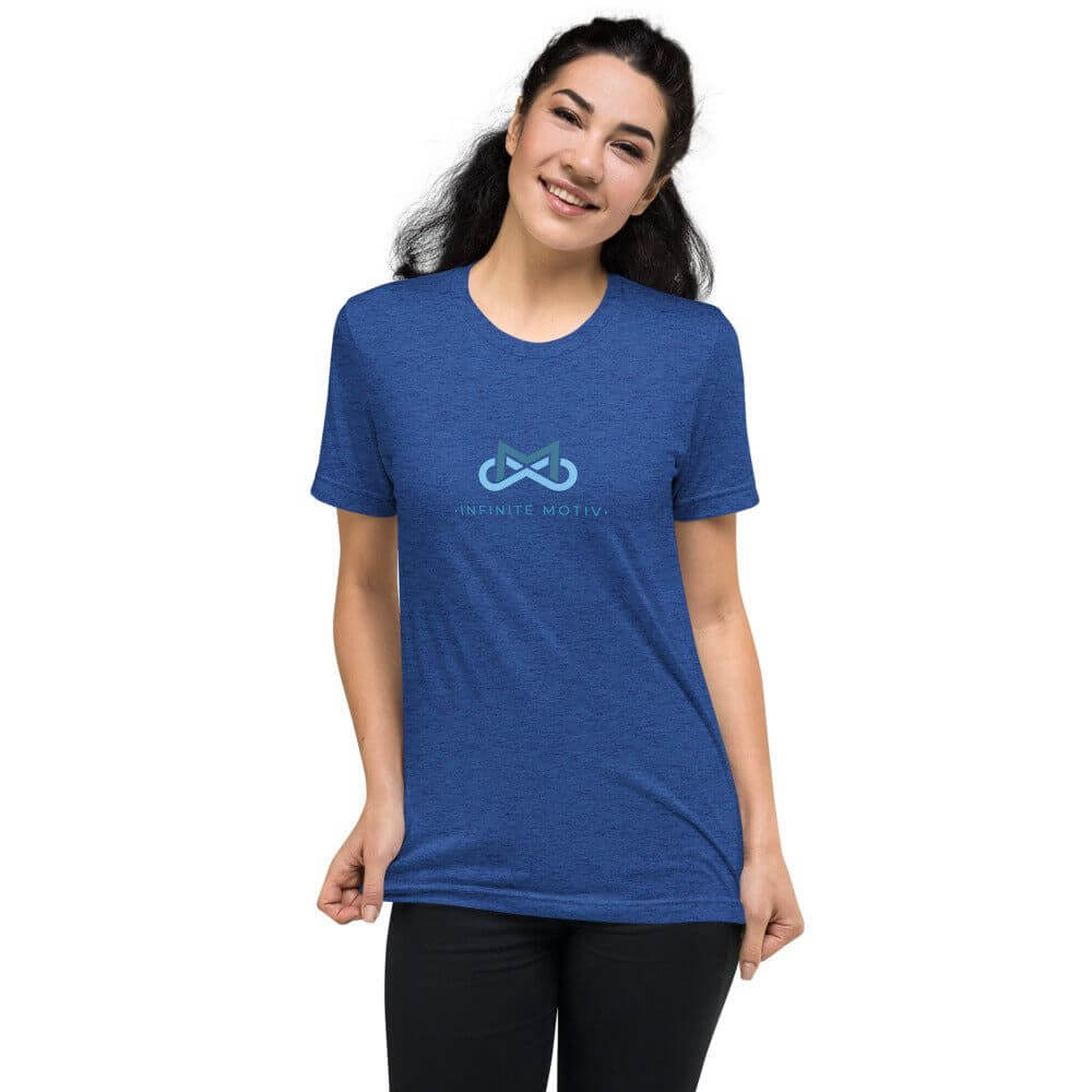 Women's Prostate Cancer Tri-blend Short sleeve t-shirt-Infinite Motiv Clothing-Prostate Cancer,T-Shirts,Women