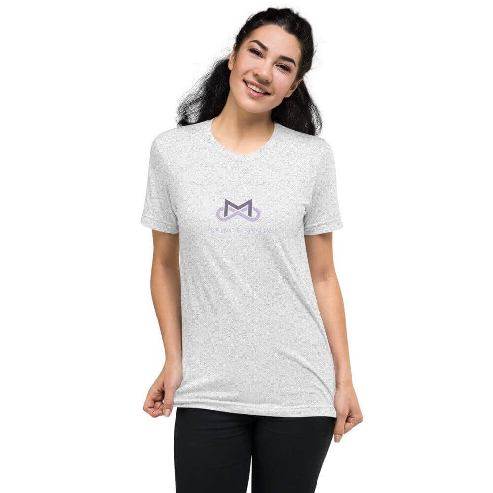 Women's Testicular Cancer Tri-blend Short sleeve t-shirt-Infinite Motiv Clothing-T-Shirts,Testicular cancer,Women