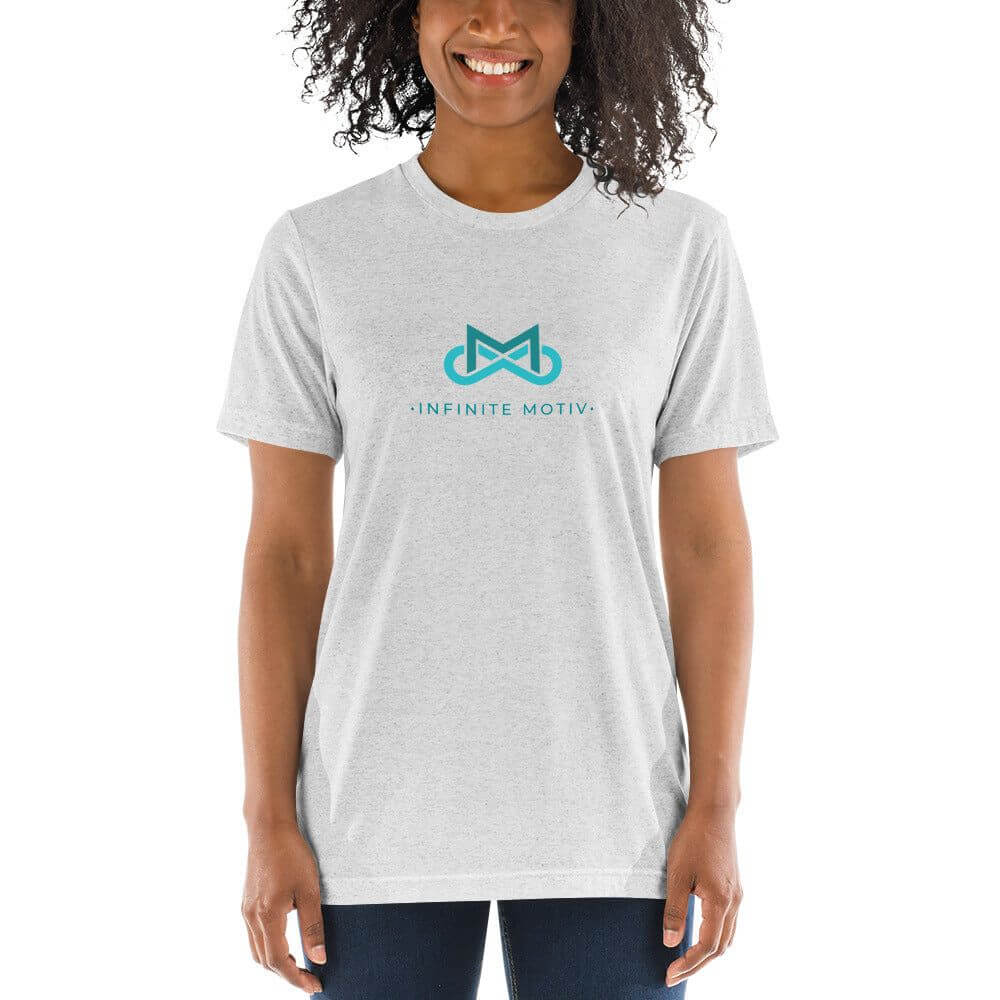 Women's Ovarian Cancer Tri-blend Short sleeve t-shirt-Infinite Motiv Clothing-Ovarian Cancer,T-Shirts,Women