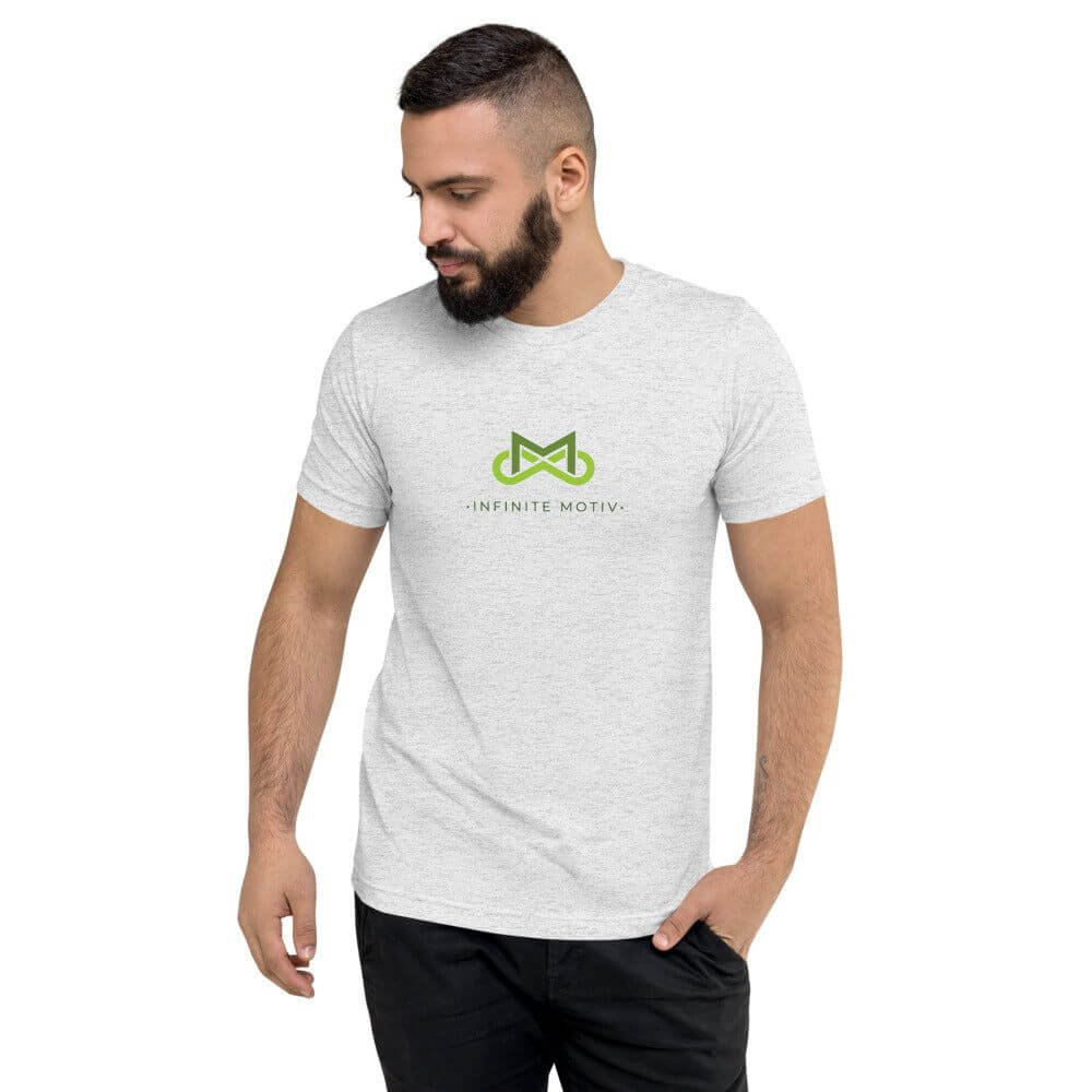 Men's Non-Hodgkin Lymphoma Tri-blend Short sleeve t-shirt-Infinite Motiv Clothing-Men,Non-Hodgkin,T-Shirts