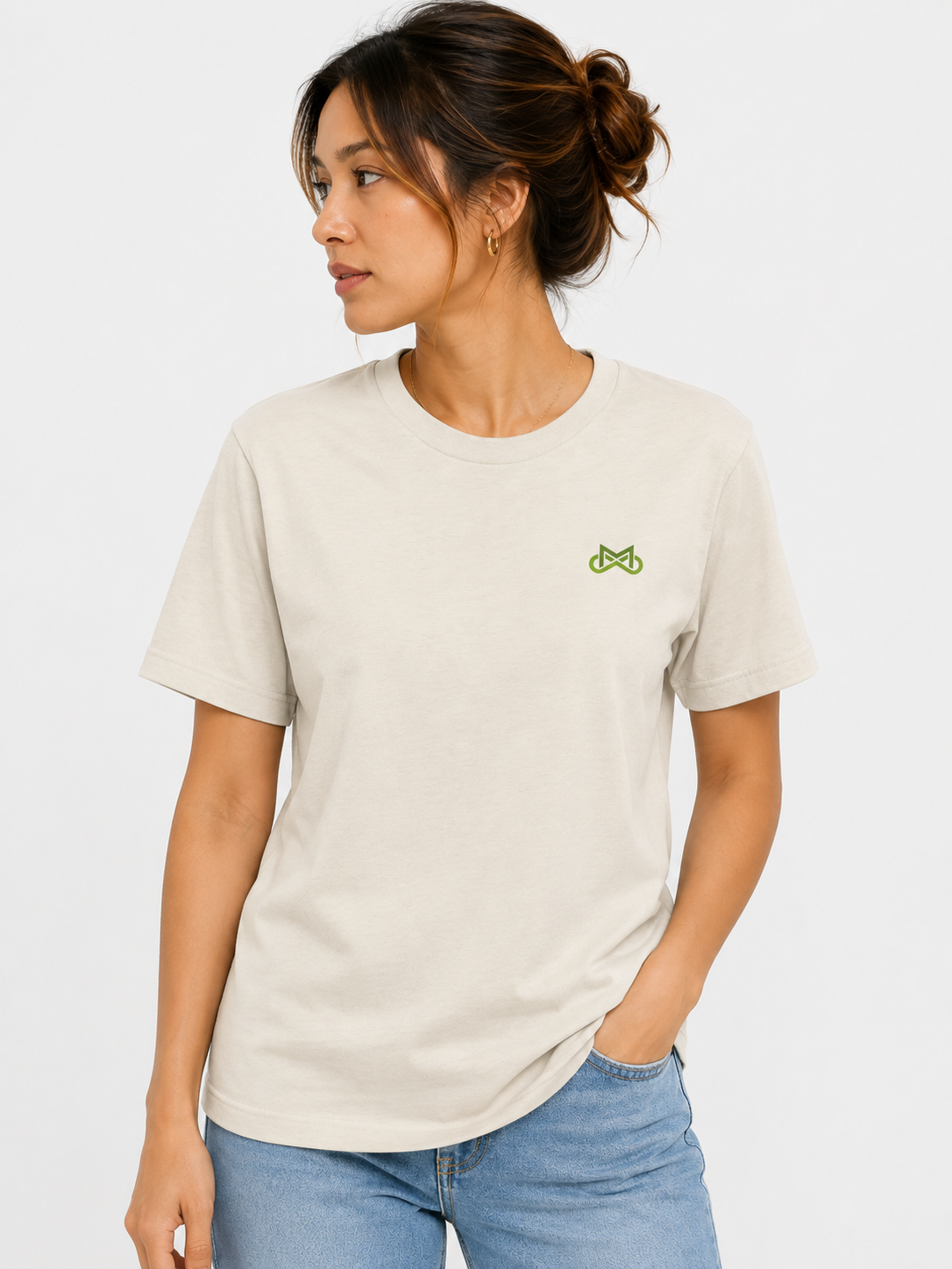 Unisex Non-Hodgkin Lymphoma Crest Embroidered T-shirt