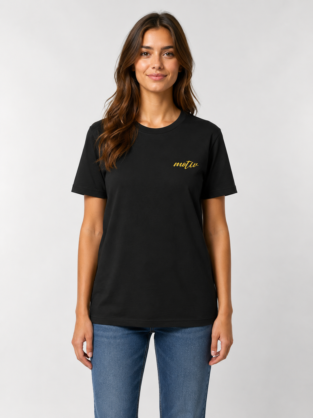 Unisex Childhood Cancer Script Motiv T-shirt