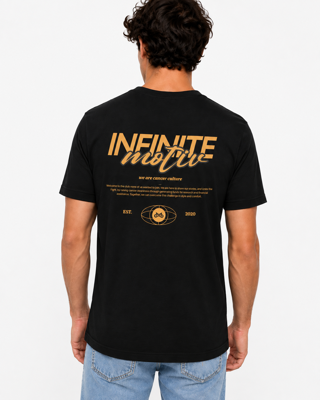 Unisex Leukemia Script Motiv T-shirt