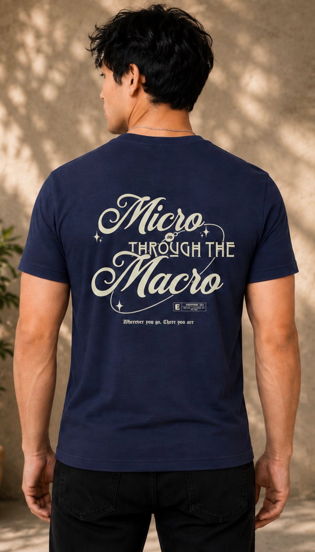 Micro-Cosm Embroidered T-shirt