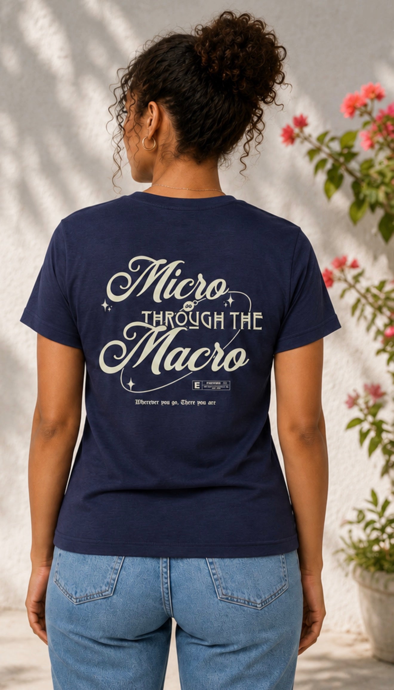 Micro-Cosm Embroidered T-shirt