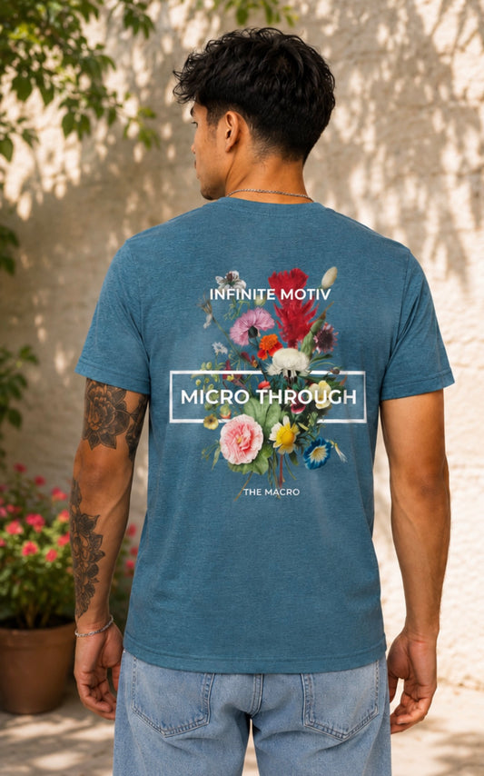 Micro Floral Strength Graphic Tee
