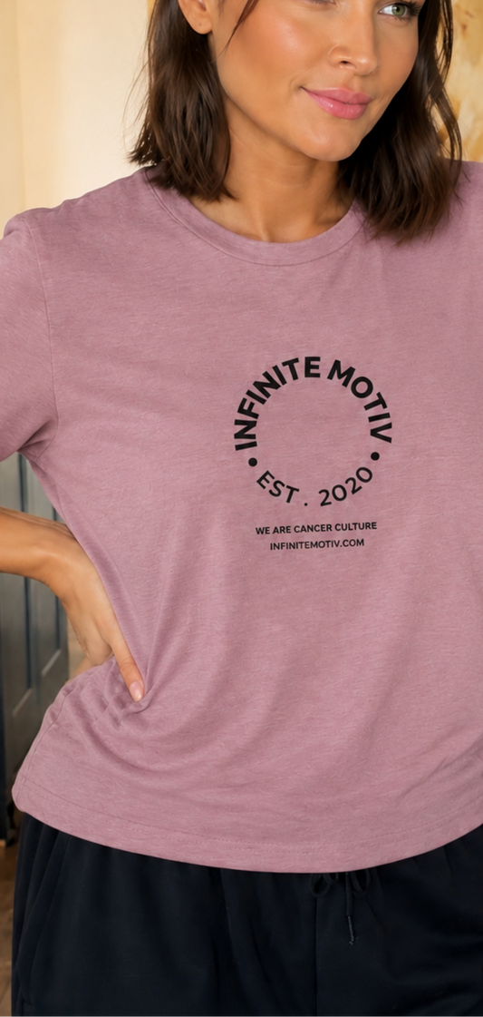 Full Circle CancerCulture® Black Circle Unisex T-Shirt | Infinite Motiv