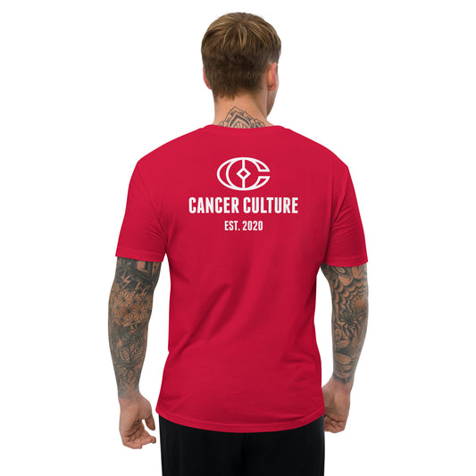 Standing Strong: Men's Cancer Awareness Black t-Shirt, cancer survivor