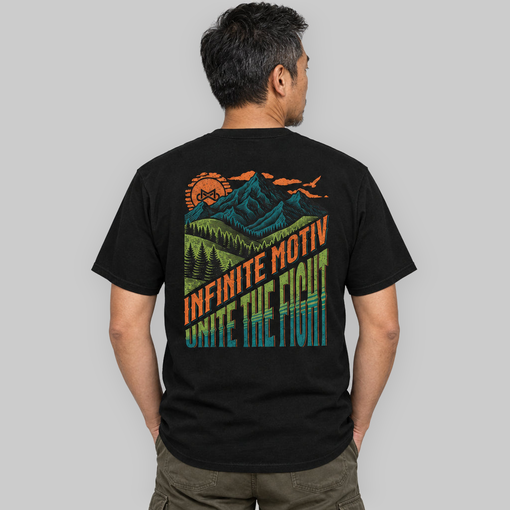 Adventure Motiv Embroidered Unisex T-Shirt