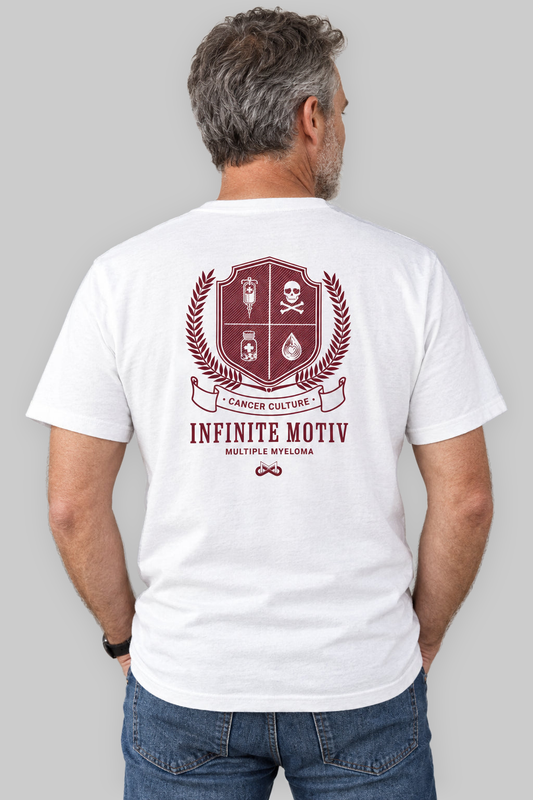 Unisex Multiple Myeloma Crest Embroidered t-shirt