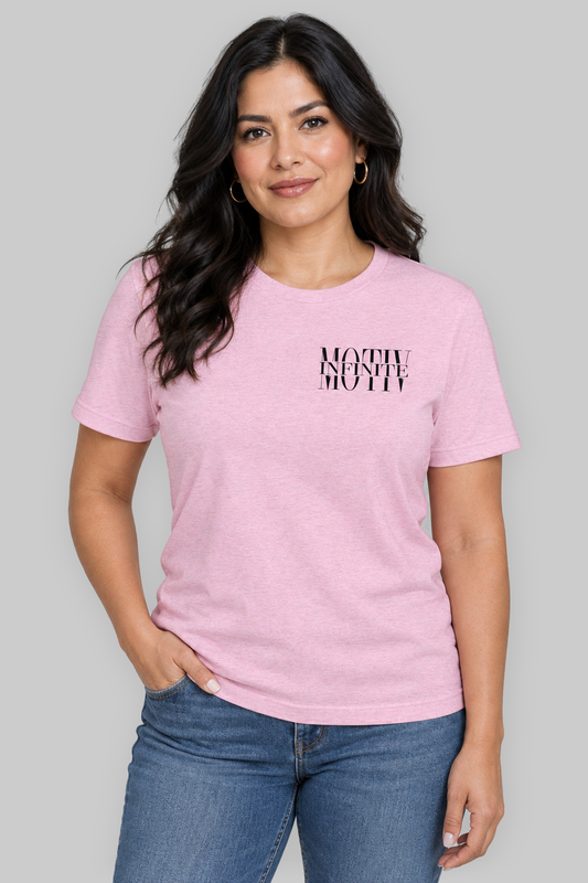 Stacked Motiv Black Ink Unisex T-Shirt