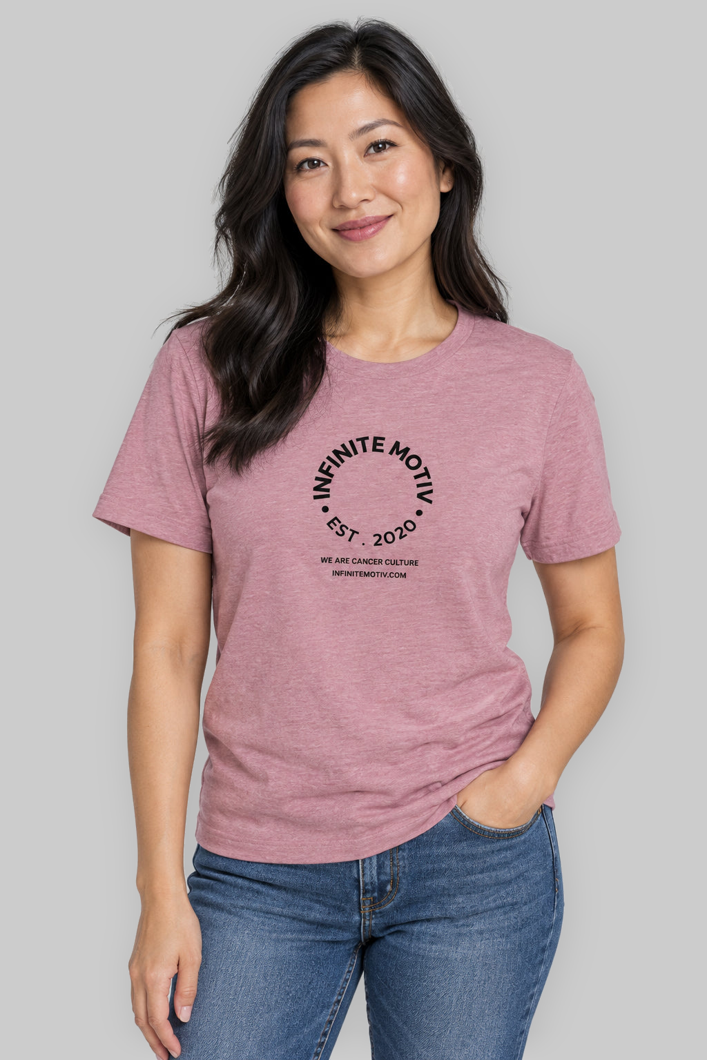 Full Circle CancerCulture® Black Circle Unisex T-Shirt | Infinite Motiv