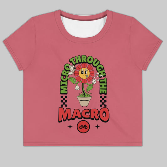Flower Power Crop Tee