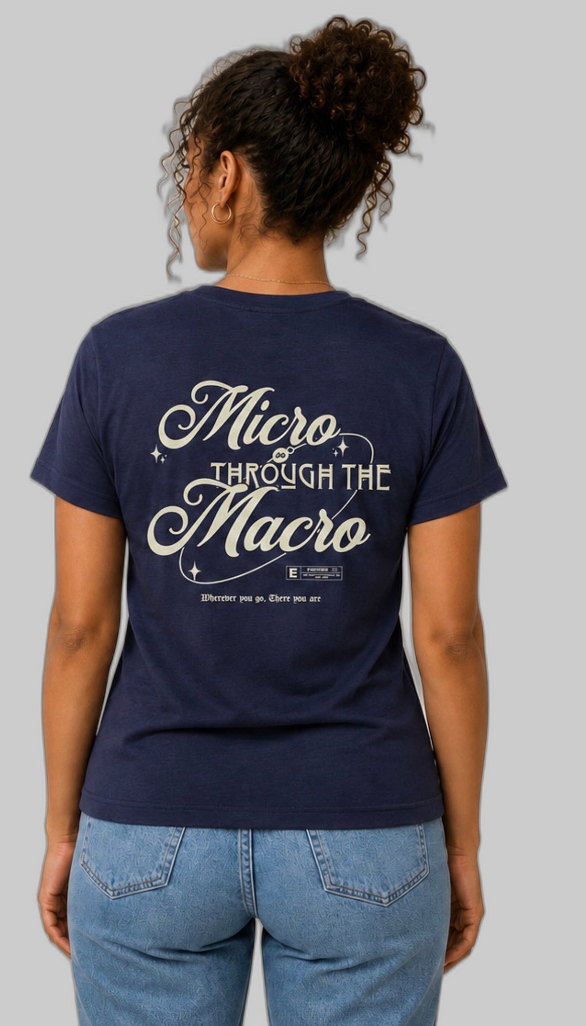 Micro-Cosm Embroidered T-Shirt