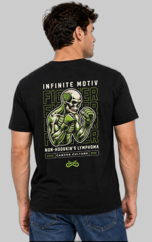 Men's Non-Hodgkin Lymphoma Fighter T-shirt