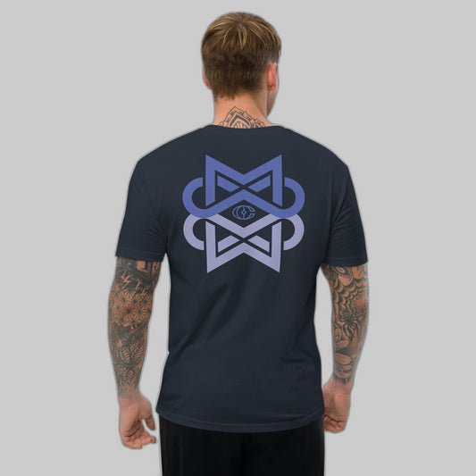 Stomach Cancer Reflection Men's T-shirt