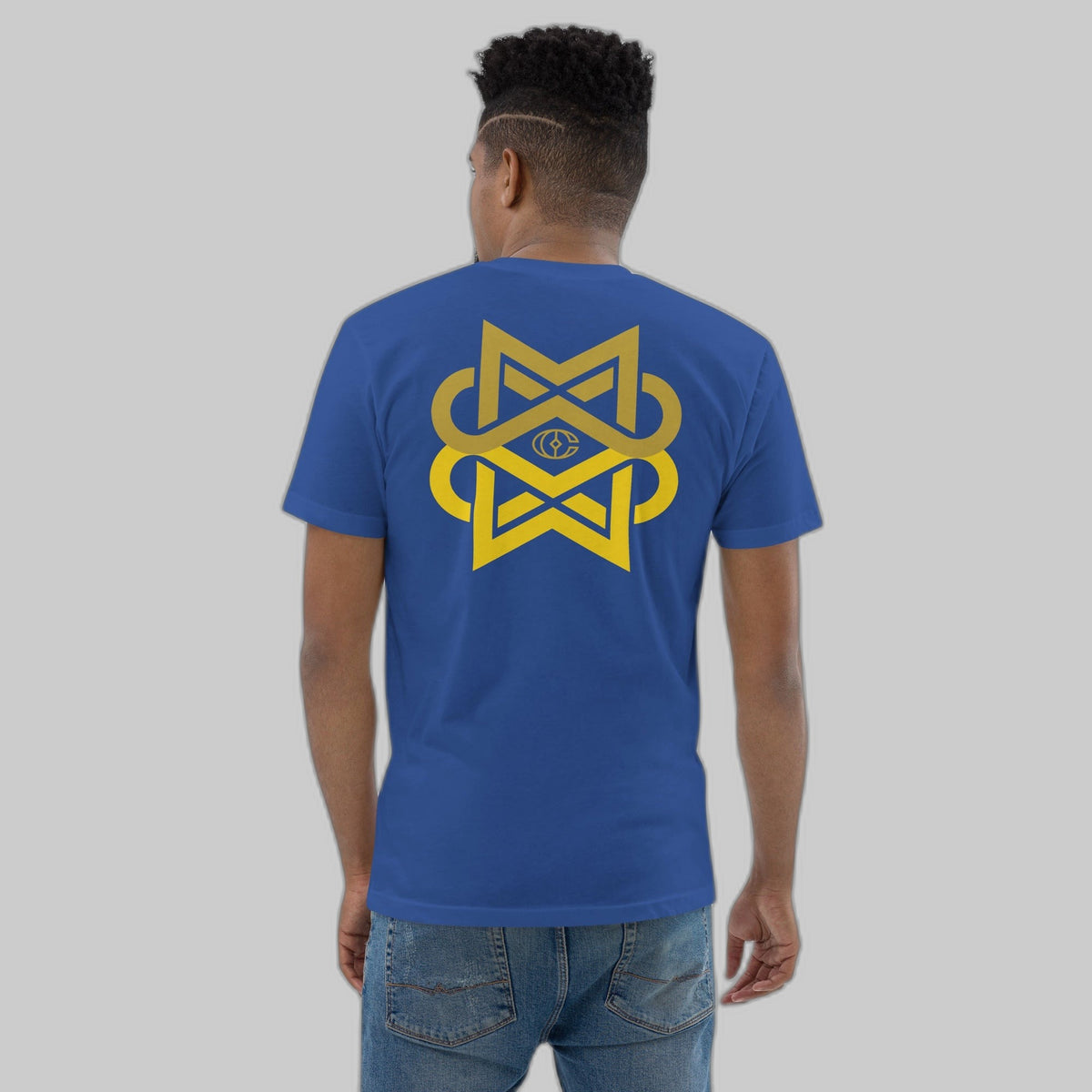 Childhood Cancer Reflection Men's T-shirt