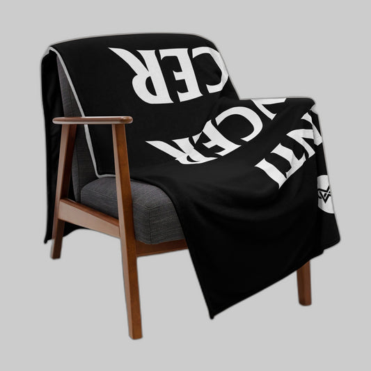 Anti-Cancer Cancer Club Throw Blanket