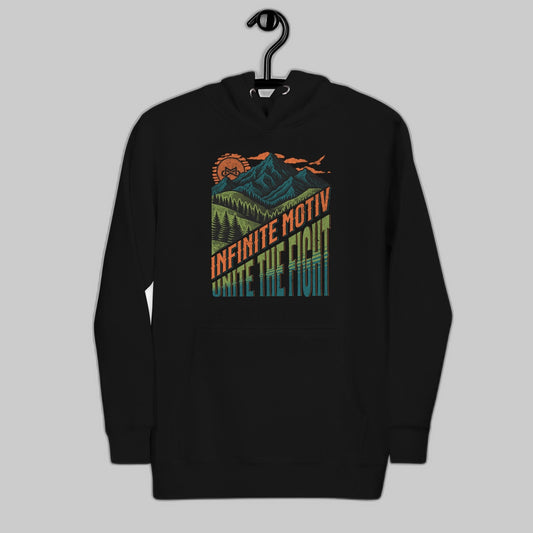 Adventure Motiv Unisex Hoodie
