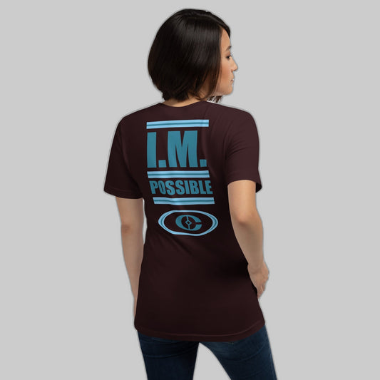 Prostate Cancer IM Possible Women's t-shirt