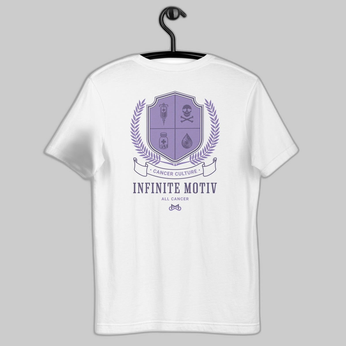 All Cancer Crest Embroidered Unisex T-Shirt