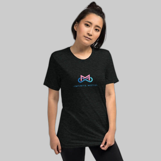 Women's Thyroid Cancer Tri-blend  Short sleeve t-shirt-Infinite Motiv Clothing-T-Shirts,Thyroid Cancer,Women