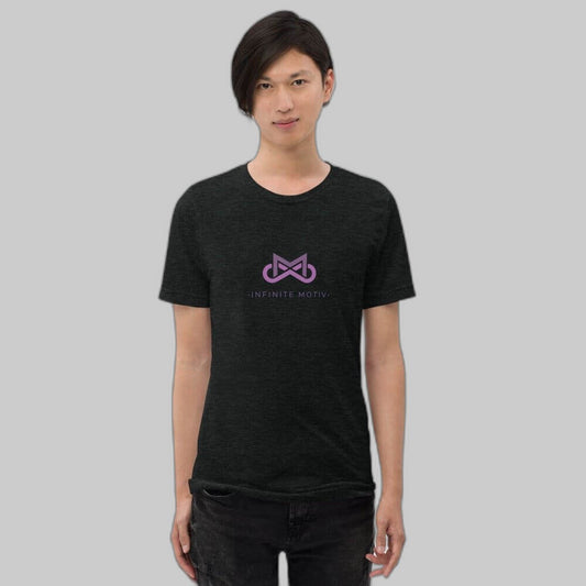 Men's Pancreatic Cancer Tri-blend Short sleeve t-shirt-Infinite Motiv Clothing-Men,Pancreatic Cancer,T-Shirts