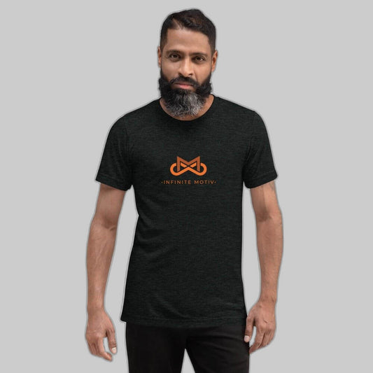 Men's Kidney Cancer Tri-blend Short sleeve t-shirt-Infinite Motiv Clothing-Kidney Cancer,Men,T-Shirts