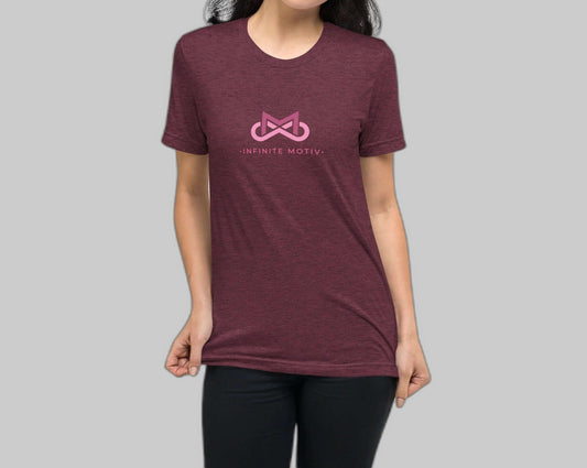Women's Breast Cancer Tri-blend Short sleeve t-shirt