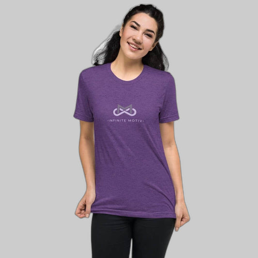 Women's Testicular Cancer Tri-blend Short sleeve t-shirt-Infinite Motiv Clothing-T-Shirts,Testicular cancer,Women
