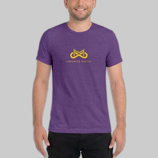 Men's Childhood Cancer Tri-Blend Tee | Infinite Motiv®