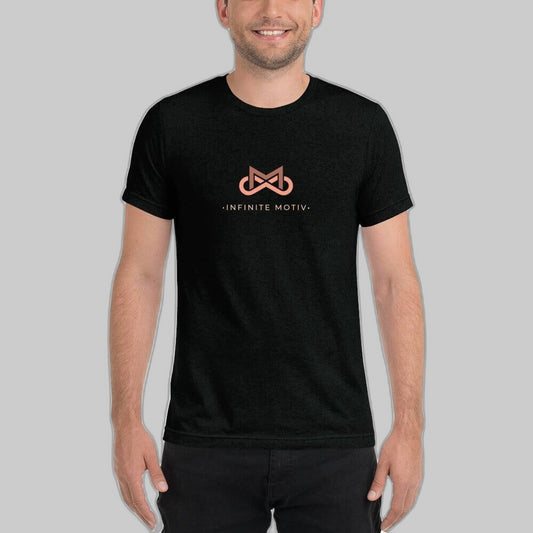 Uterine Cancer Tri-blend Short sleeve t-shirt-Infinite Motiv Clothing-Men,T-Shirts,Uterine Cancer
