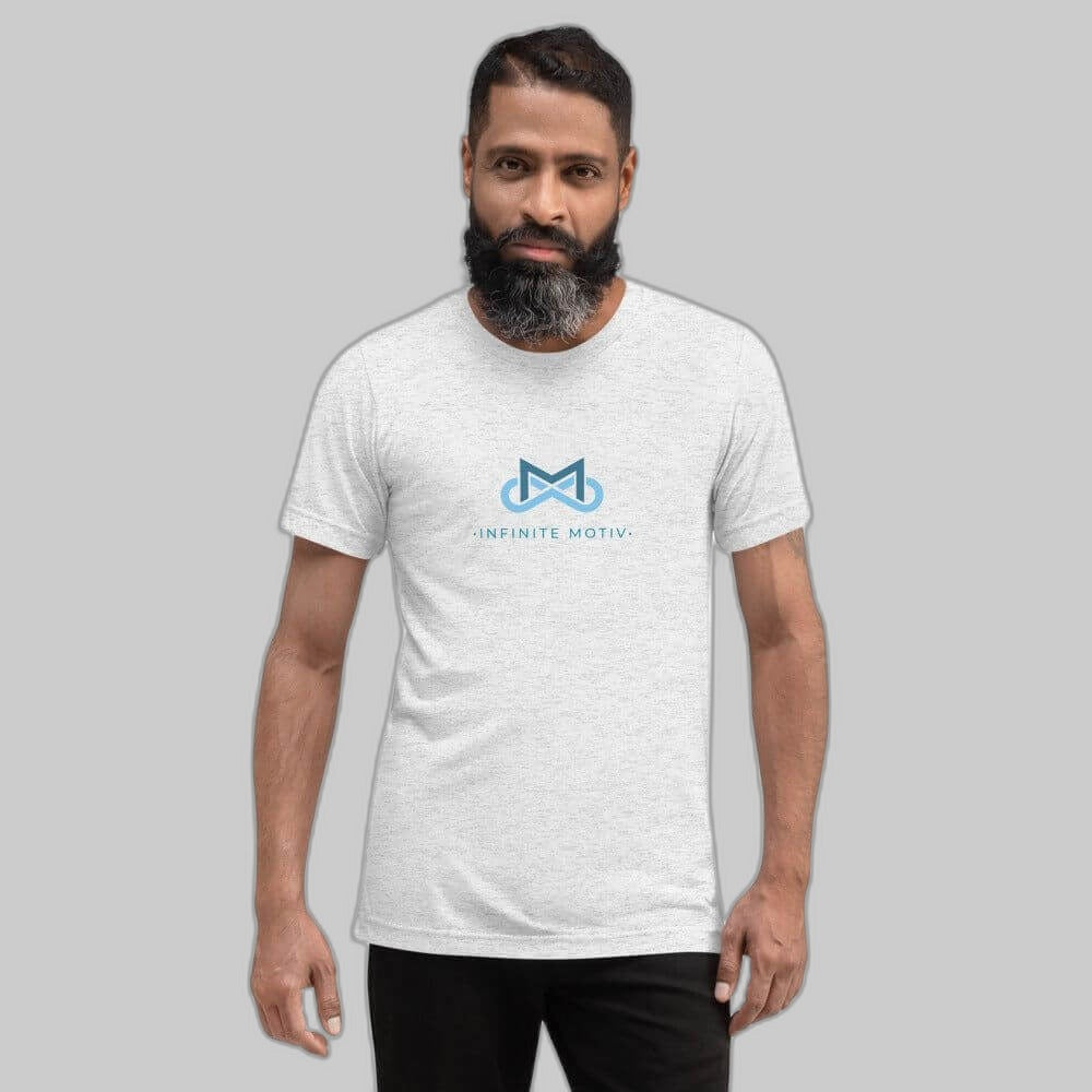 Men's Prostate Cancer Tri-blend Short sleeve t-shirt-Infinite Motiv Clothing-Men,Prostate Cancer,T-Shirts