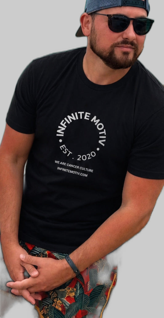 Full Circle CancerCulture® White Circle Unisex T-Shirt | Infinite Motiv