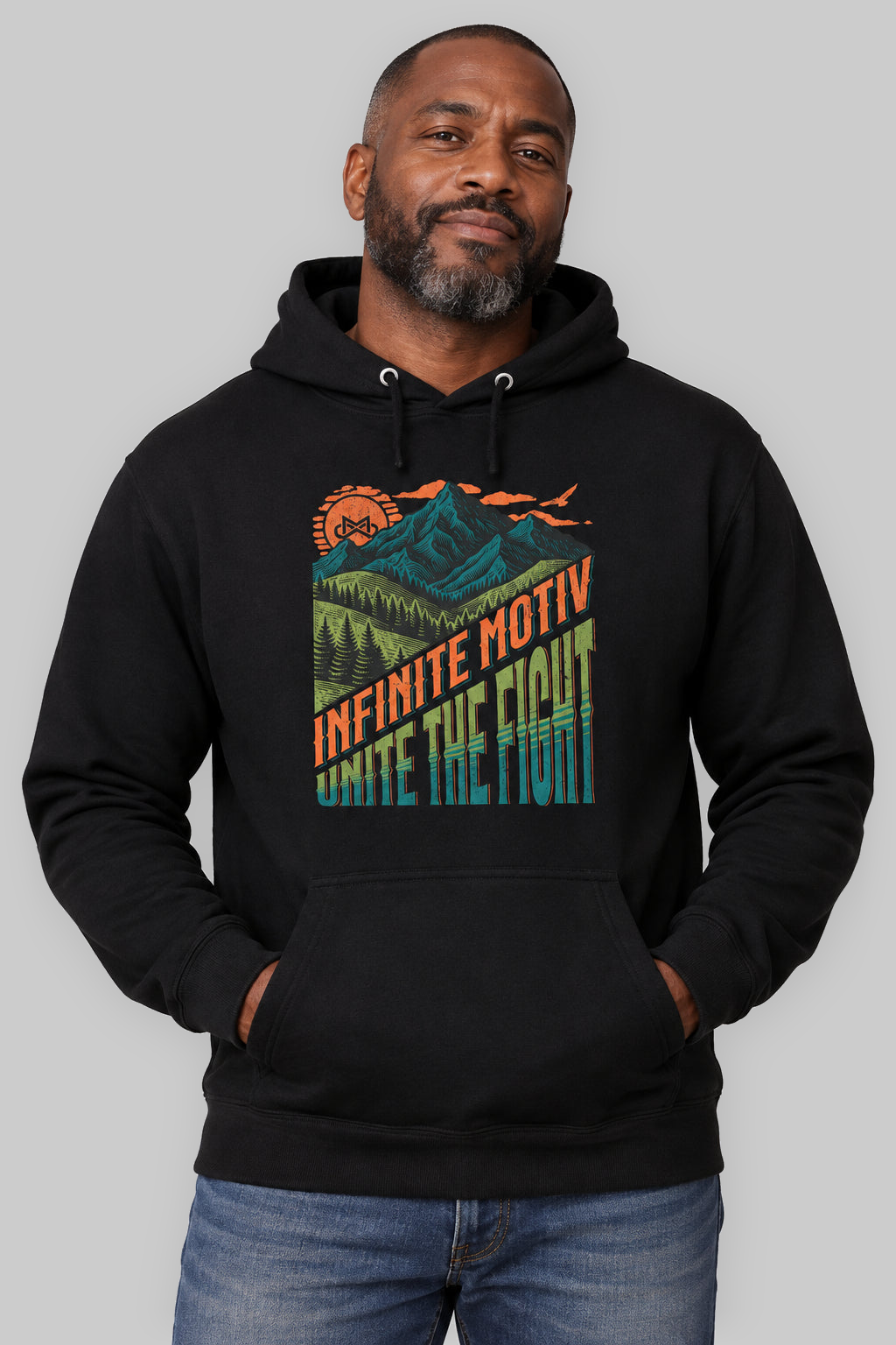 Adventure Motiv Unisex Hoodie