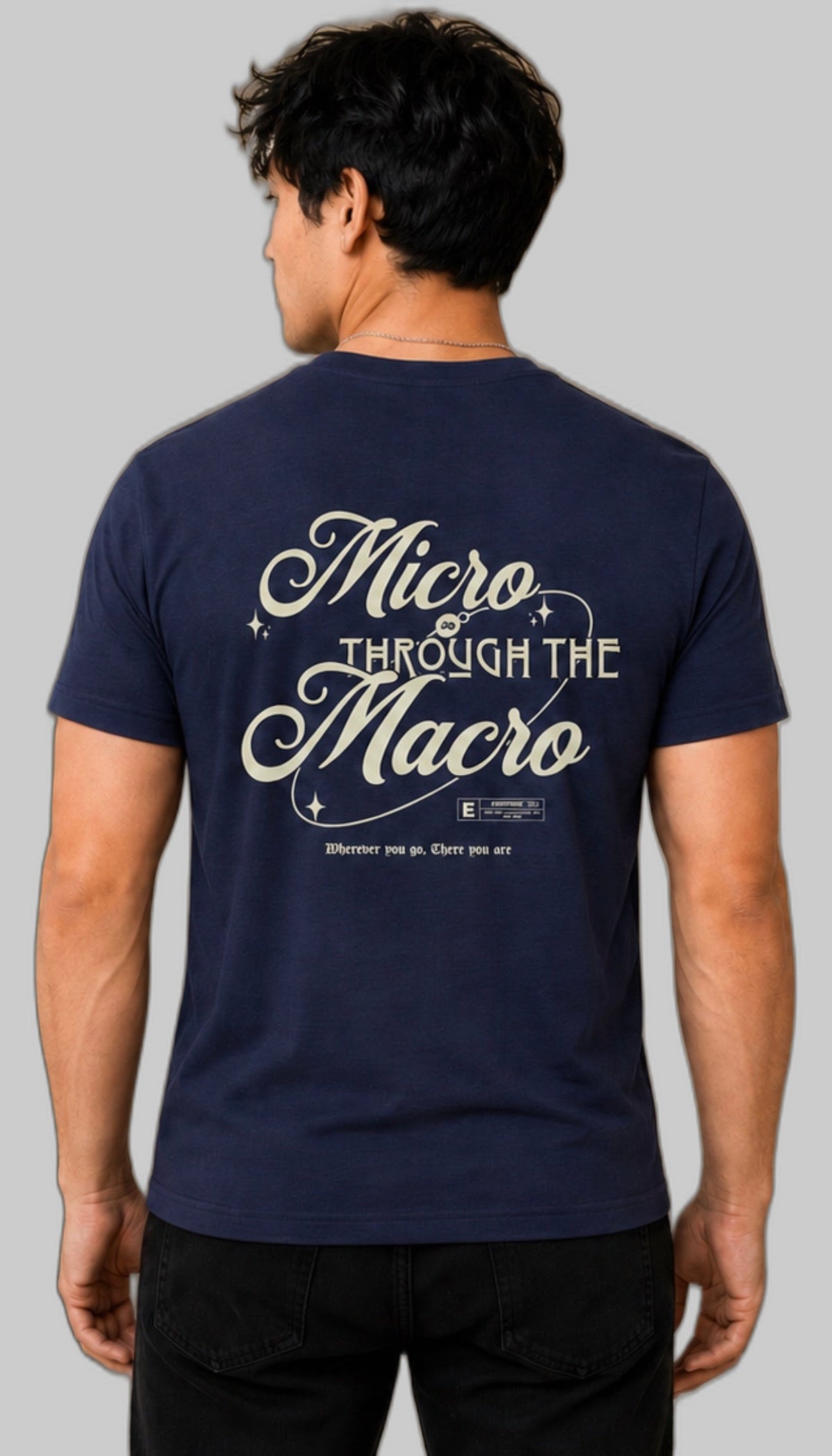 Micro-Cosm Embroidered T-Shirt