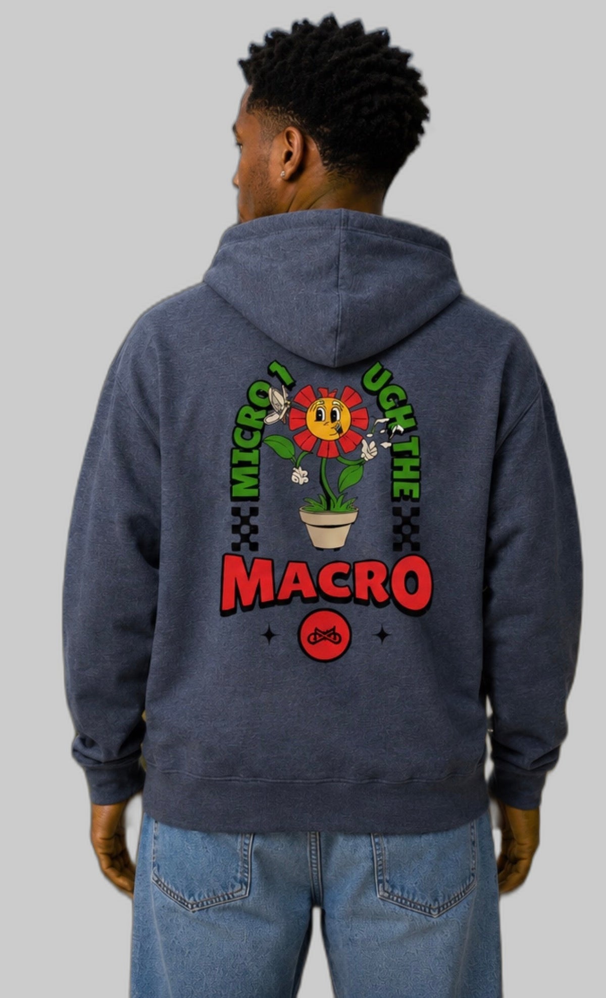 Flower Power Micro Through the Macro Hoodie
