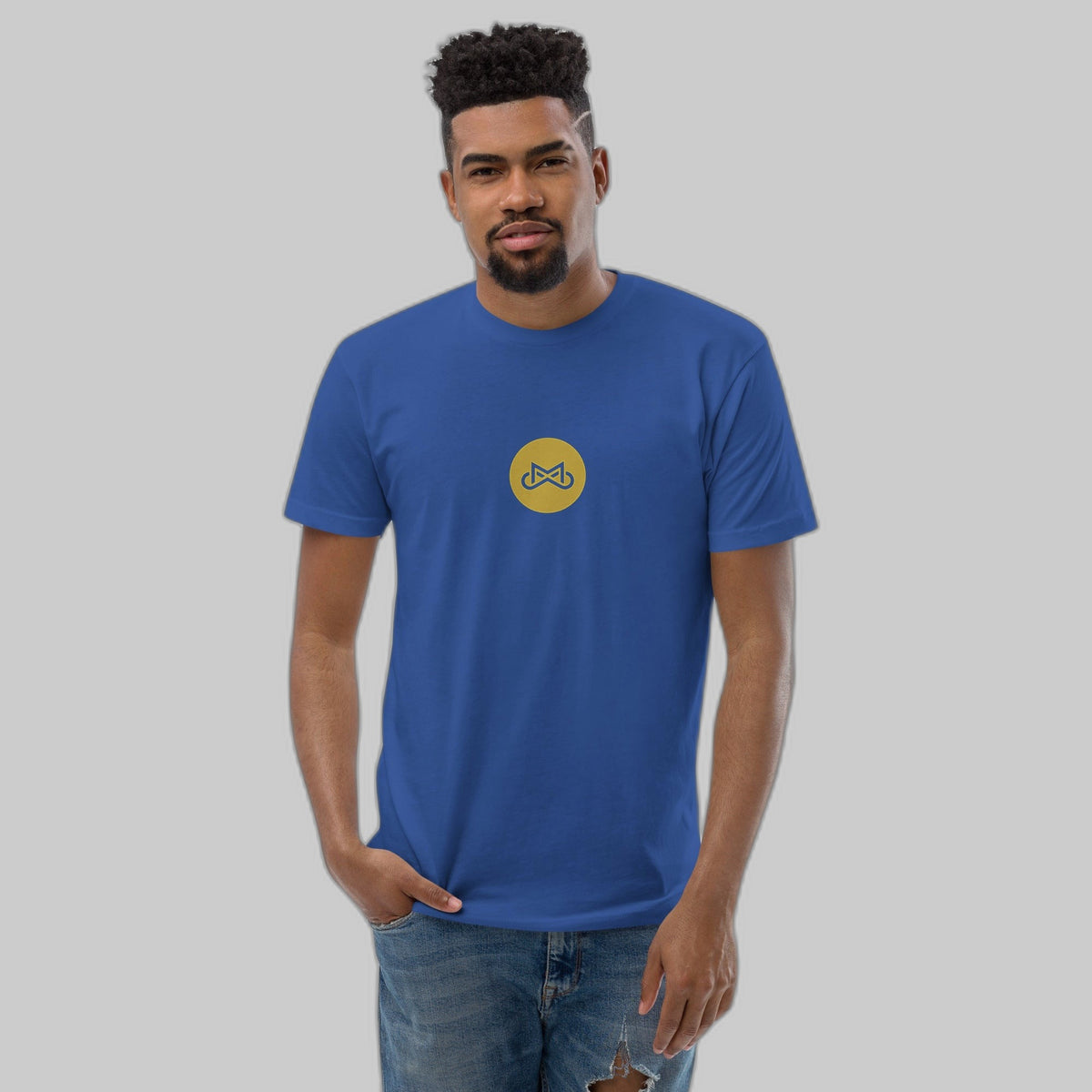 Childhood Cancer Reflection Men's T-shirt