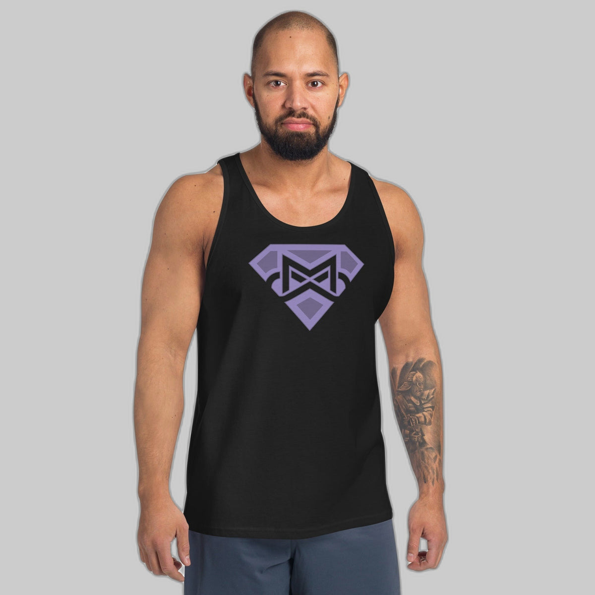 All Cancer Hero Tank Top in black