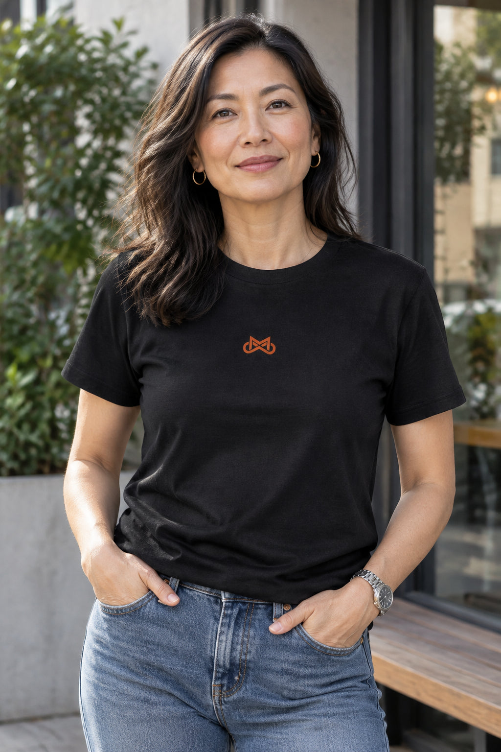 Adventure Motiv Embroidered Unisex T-Shirt