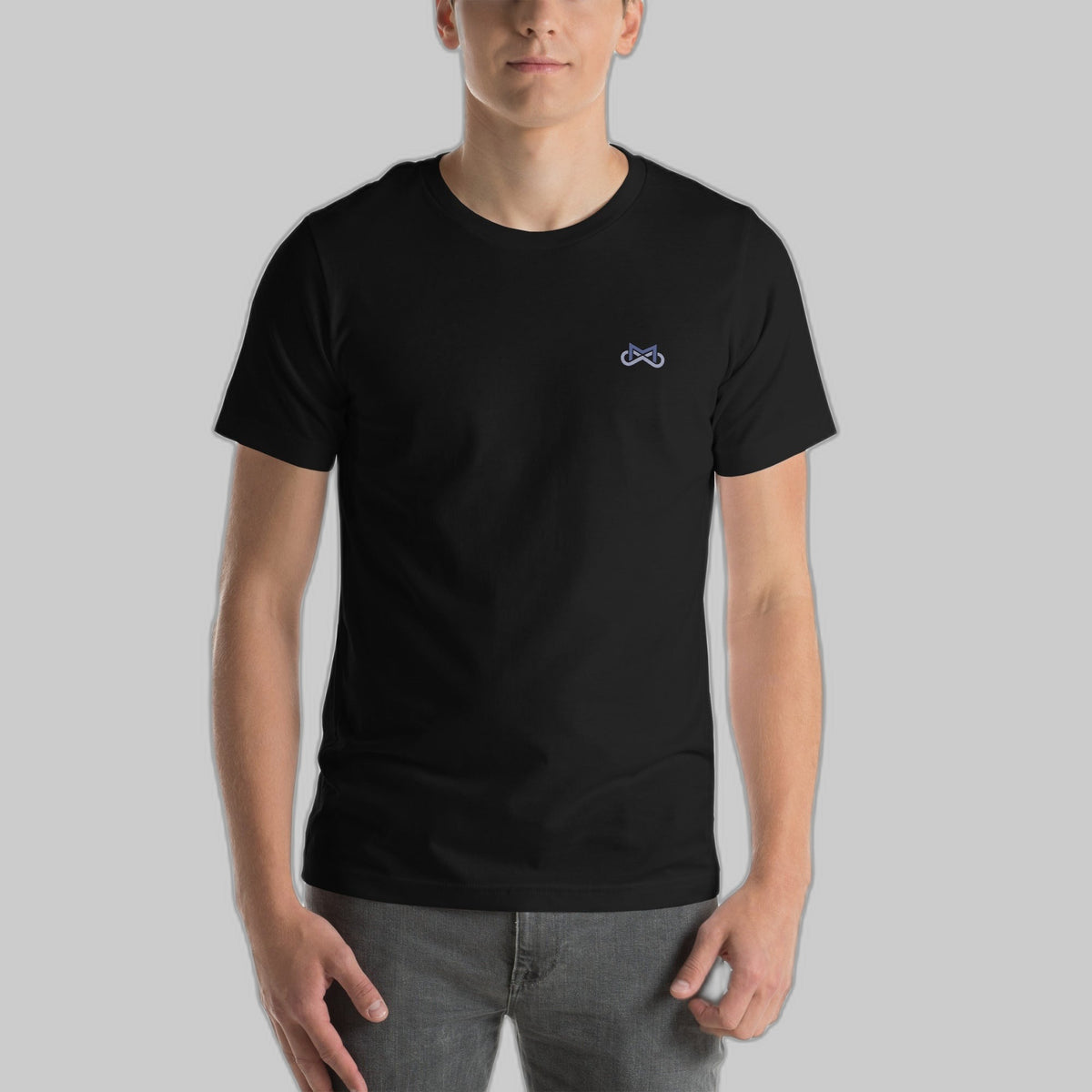 Unisex Stomach Cancer Crest Embroidered t-shirt