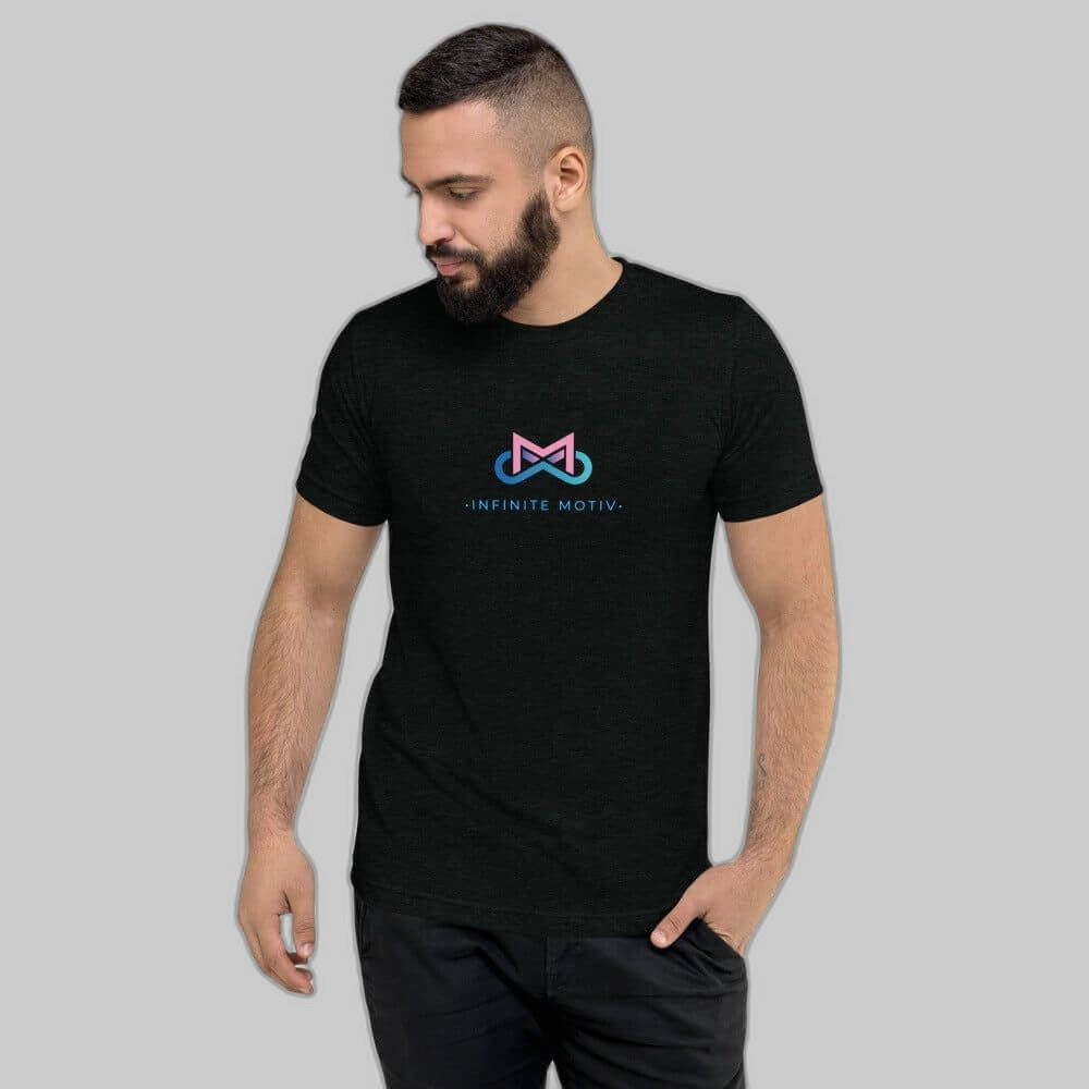Men's Thyroid Cancer Tri-blend Short sleeve t-shirt-Infinite Motiv Clothing-Men,T-Shirts,Thyroid Cancer