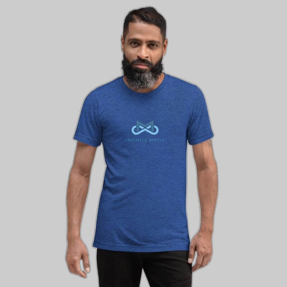 Men's Prostate Cancer Tri-blend Short sleeve t-shirt-Infinite Motiv Clothing-Men,Prostate Cancer,T-Shirts