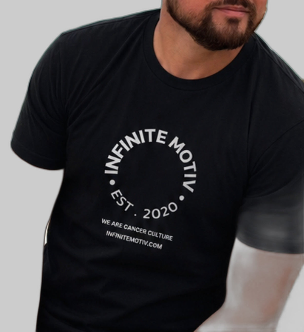 Full Circle CancerCulture® White Circle Unisex T-Shirt | Infinite Motiv