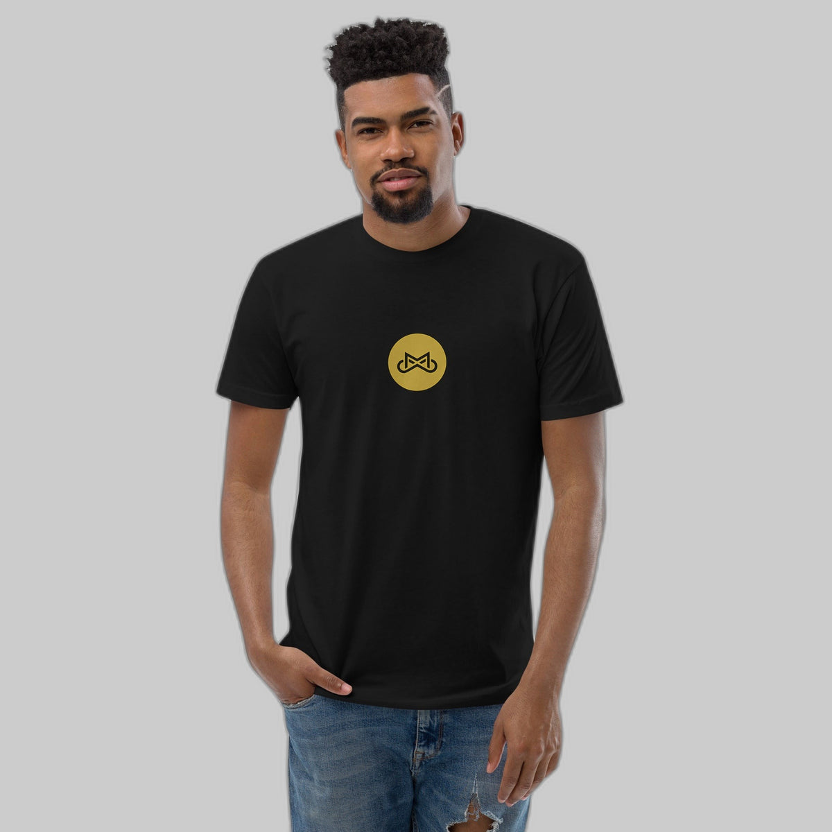 Childhood Cancer Reflection Men's T-shirt
