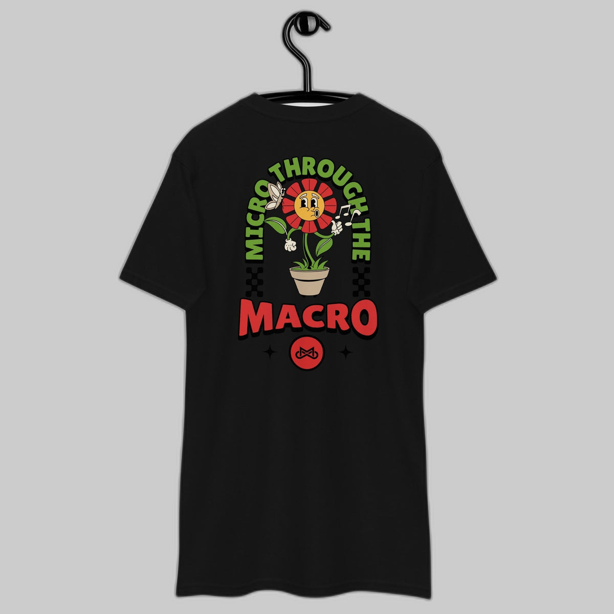 Men's Flower Power Embroidered Tee