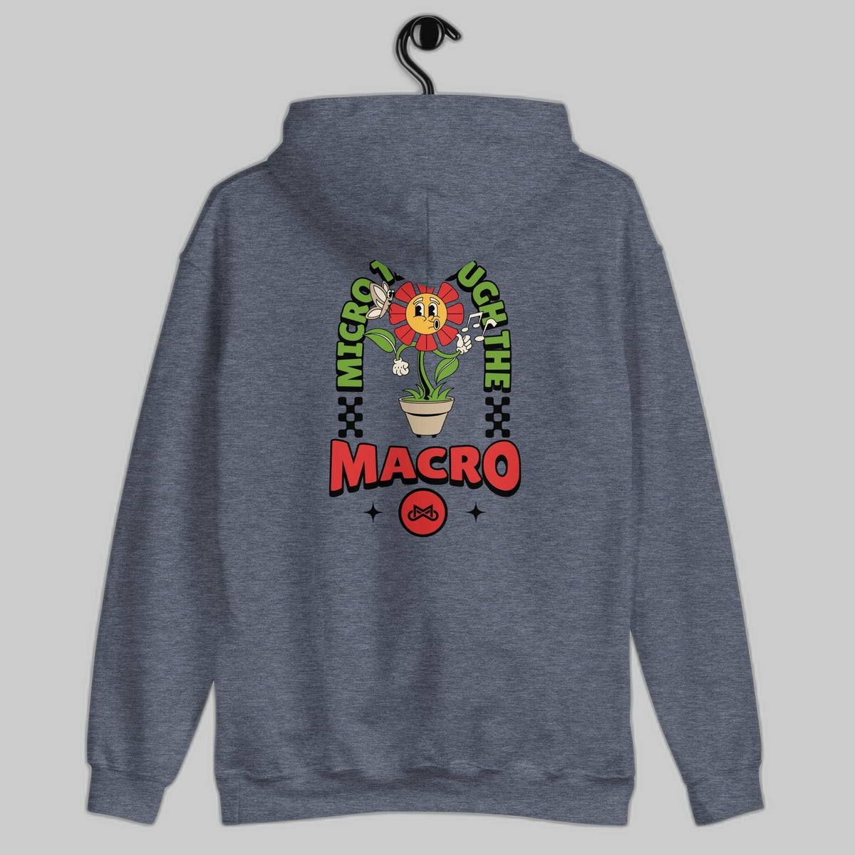Flower Power Micro Through the Macro Hoodie