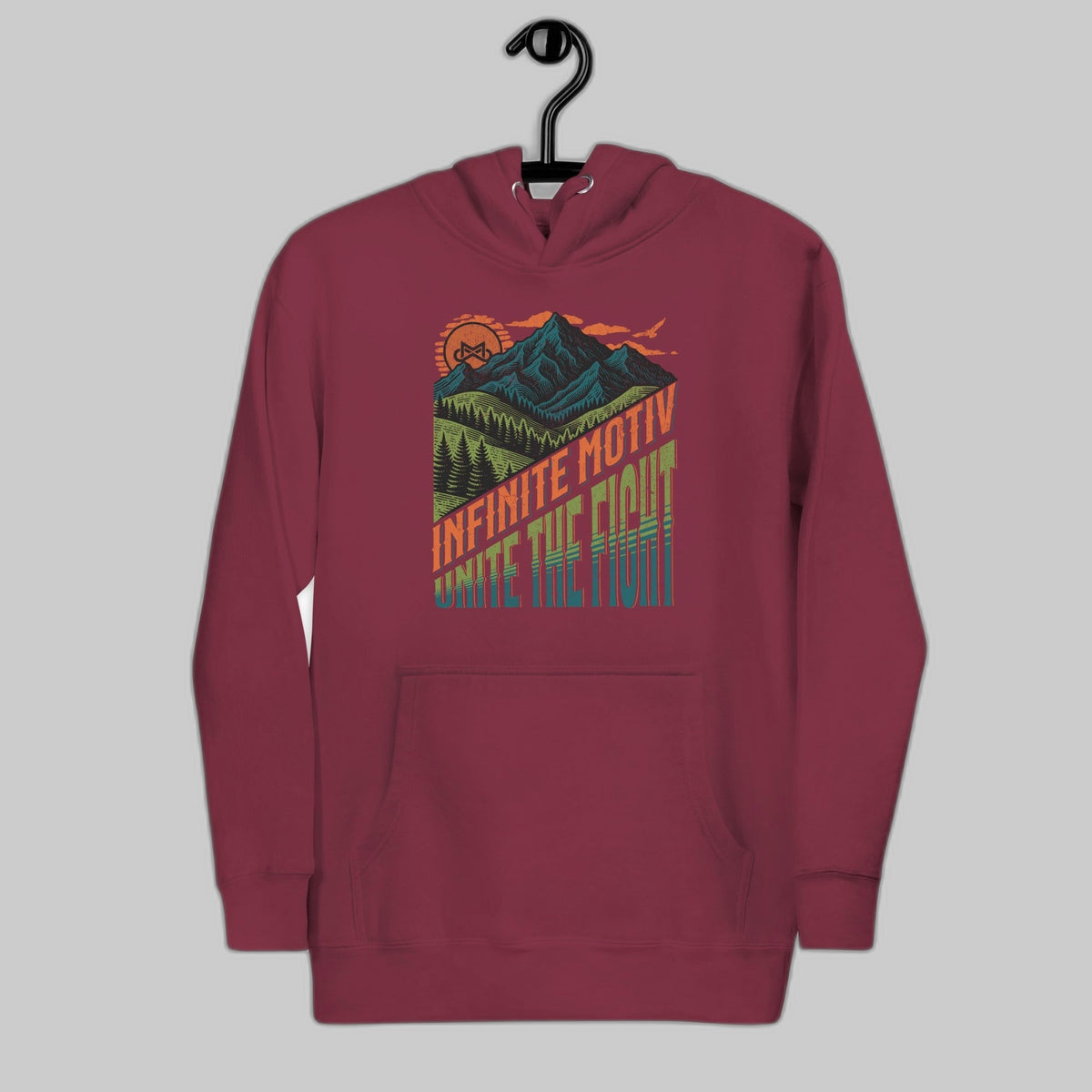Adventure Motiv Unisex Hoodie