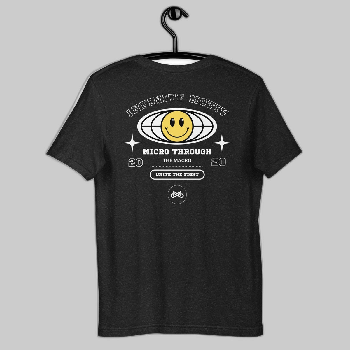 Smile and Micro Embroidered T-Shirt